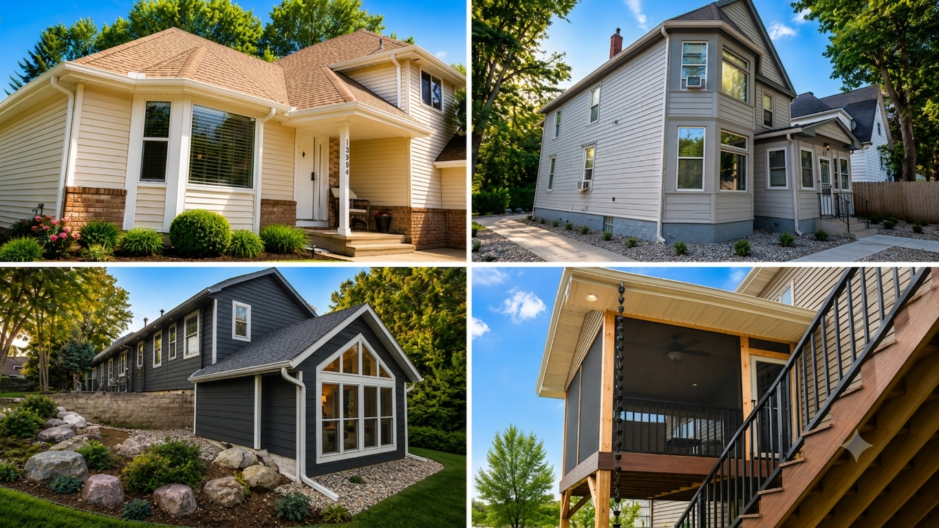 Recent exterior projects