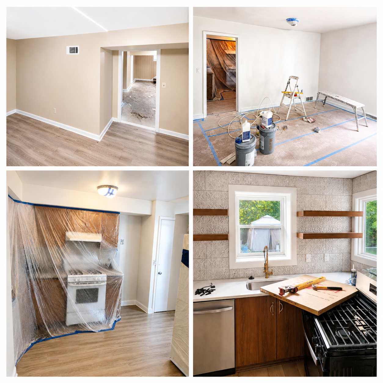 Interior painting & kitchen refresh